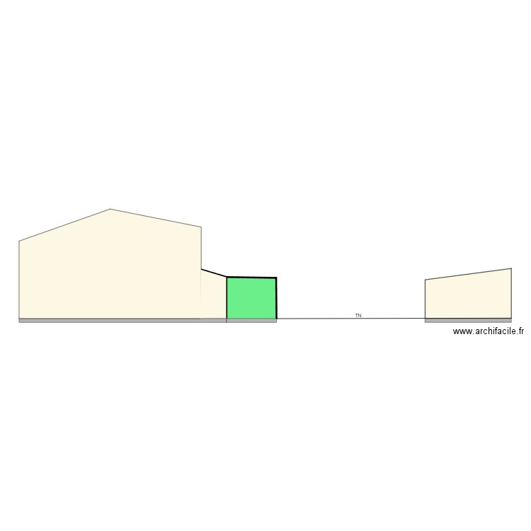 Plan de coupe Apres 2. Plan de 0 pièce et 0 m2