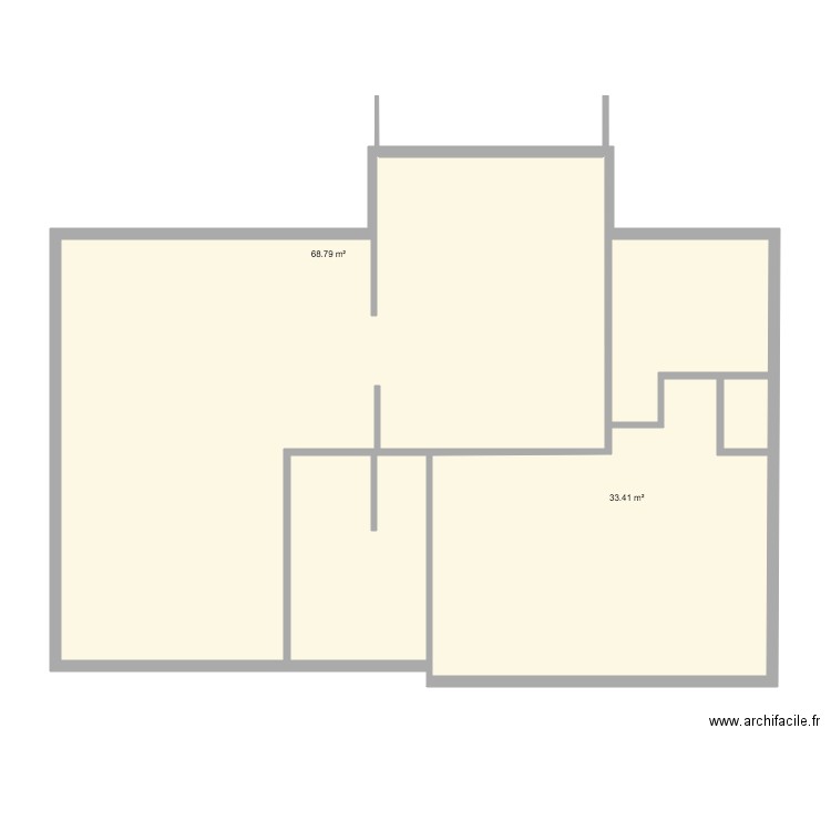 villa neufvilles. Plan de 0 pièce et 0 m2