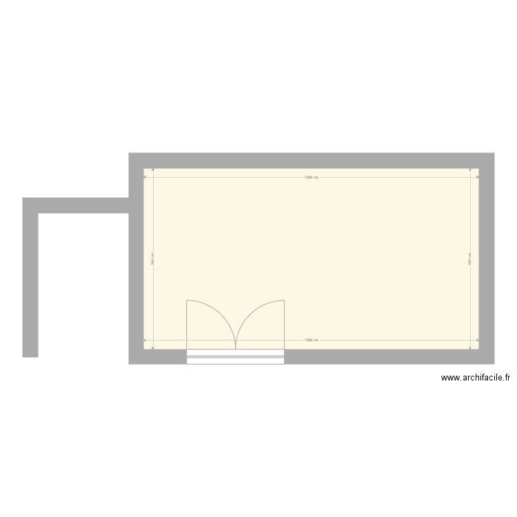 Maison Eric - Remise. Plan de 1 pièce et 65 m2