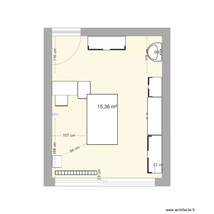 bureau gdc 3. Plan de 