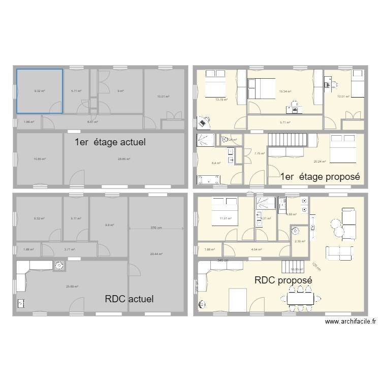 charvier. Plan de 0 pièce et 0 m2