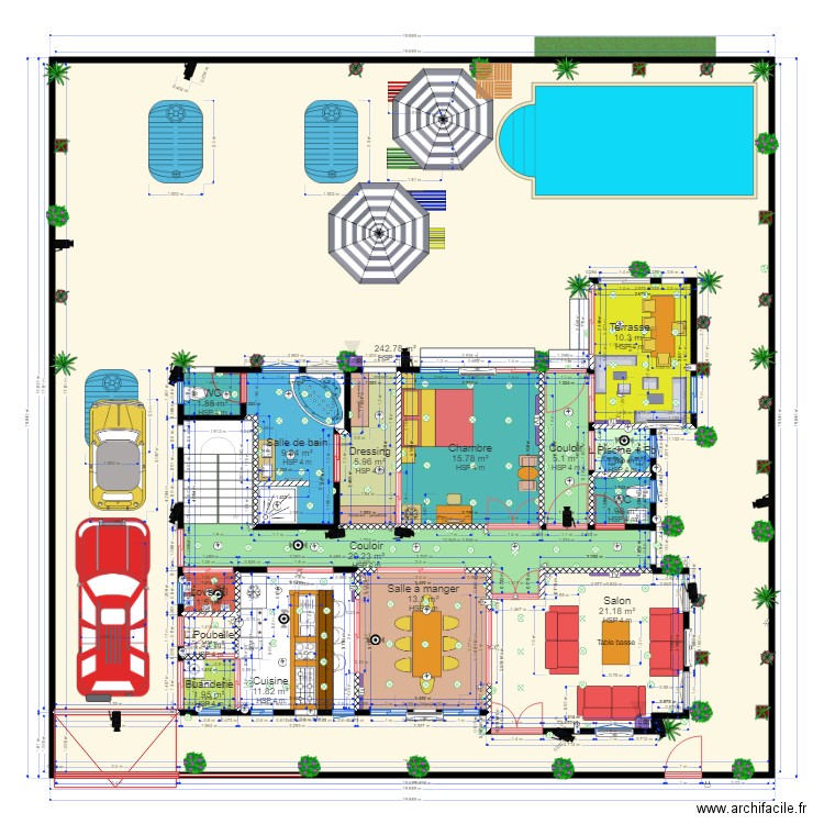 HB GONZAC PLAN modif 22 Mai modifié1 le 21 Juillet 2018. Plan de 0 pièce et 0 m2