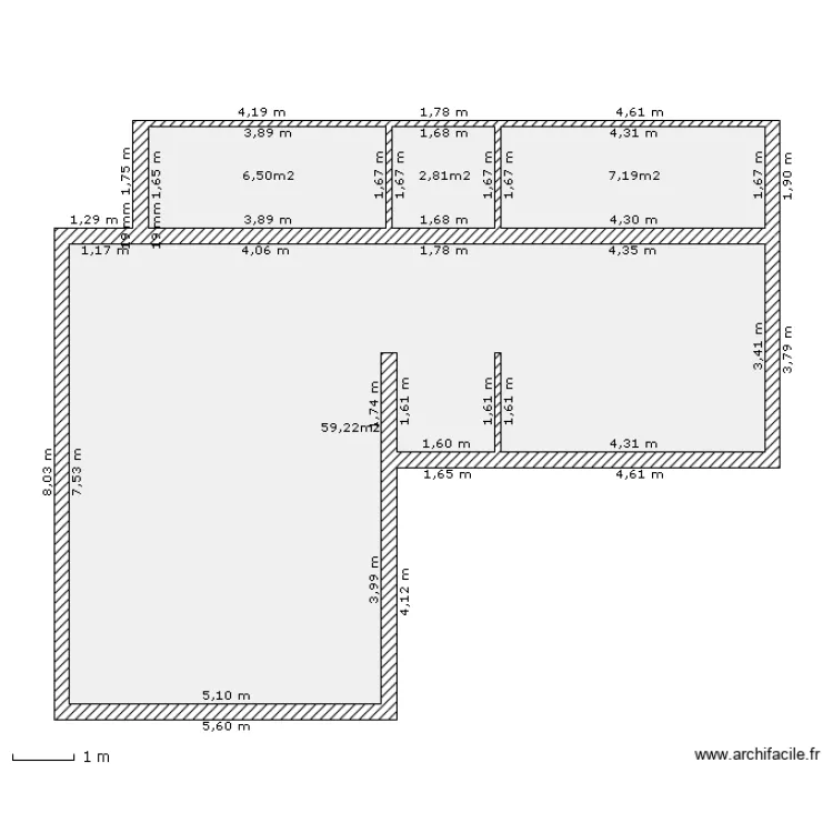piece a vivre pm1. Plan de 