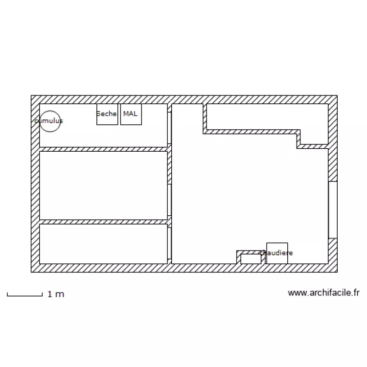 cave. Plan de cave. Plan de