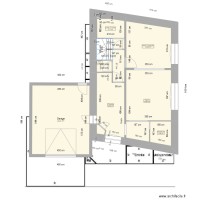 plan salon + cuisine