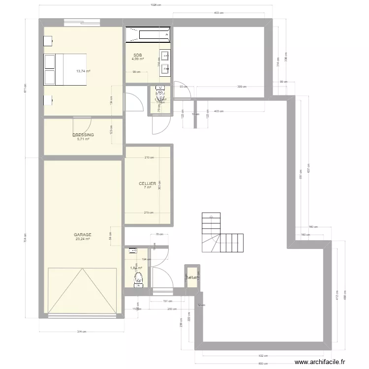 BRETAGNE TER. Plan de 