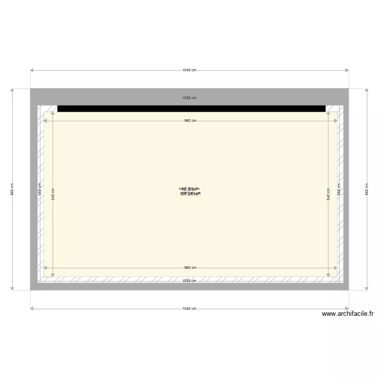 dalles de beton osa. Plan de 