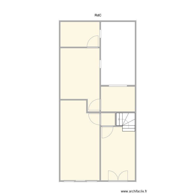 23 longchamps rdc. Plan de 0 pièce et 0 m2