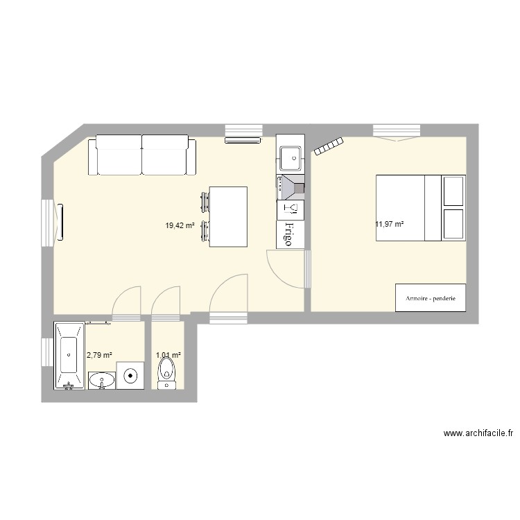 Plan Asnières . Plan de 0 pièce et 0 m2