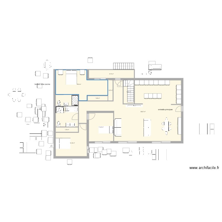 casa change12. Plan de 0 pièce et 0 m2