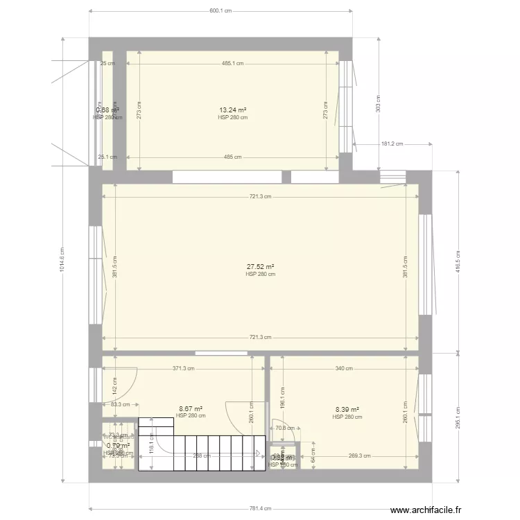 RDC Christiaens. Plan de RDC Christiaens. Plan de