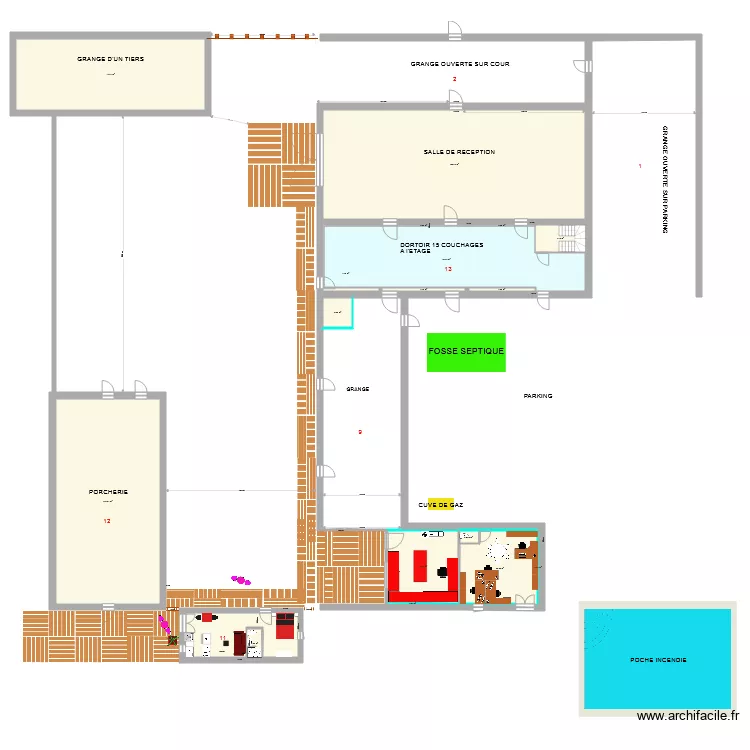 BUREAU et ATELIER 3. Plan de BUREAU et ATELIER 3. Plan de