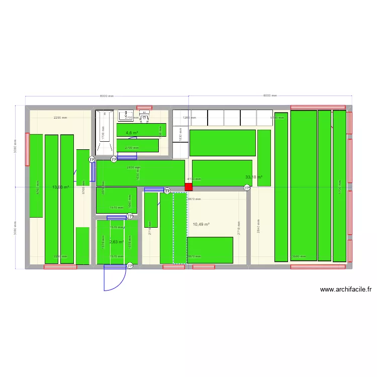 Абрамово ТП. Plan de 