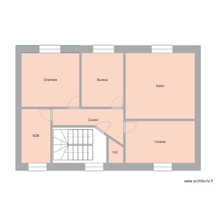TIPHINE R+1 Projet. Plan de 0 pièce et 0 m2