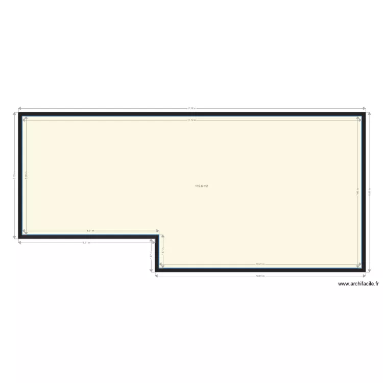 VIDAUBAN 120 M. Plan de 