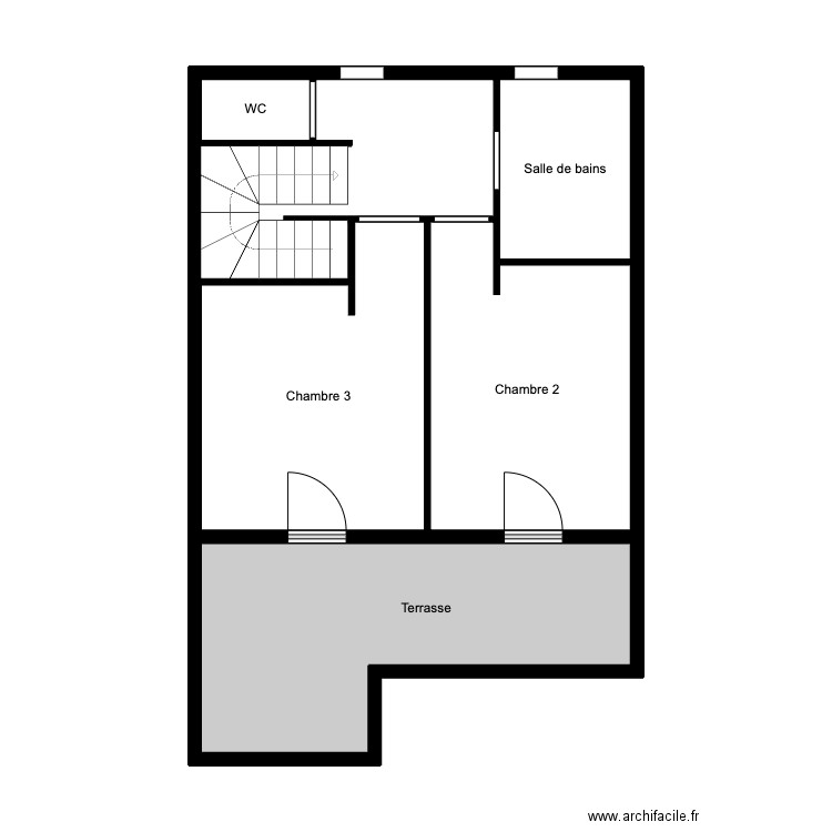 FONSEGRIVE - 1er. Plan de 6 pièces et 48 m2