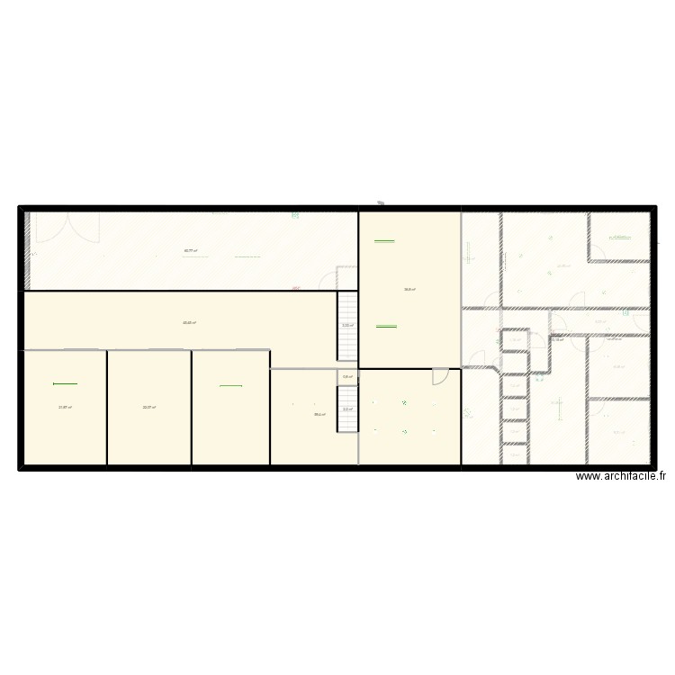 custom rdc. Plan de 0 pièce et 0 m2