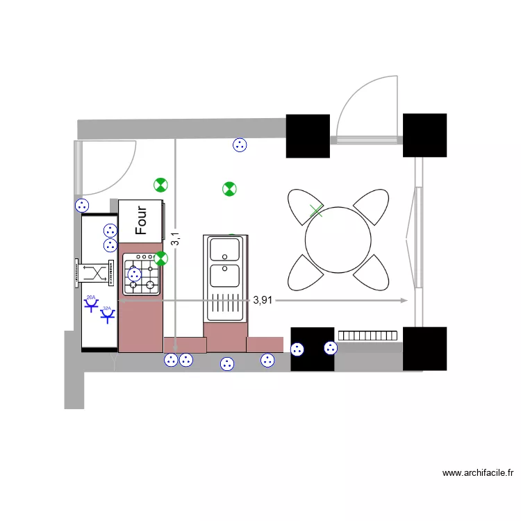 CUSINE 1. Plan de CUSINE 1. Plan de