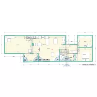 Version finale cuisine en L + salon 2 DIANE