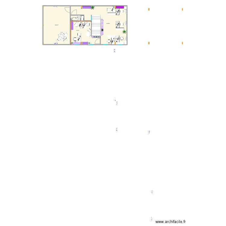 IDZIA N+1 SCÉNARIO 4. Plan de 4 pièces et 99 m2