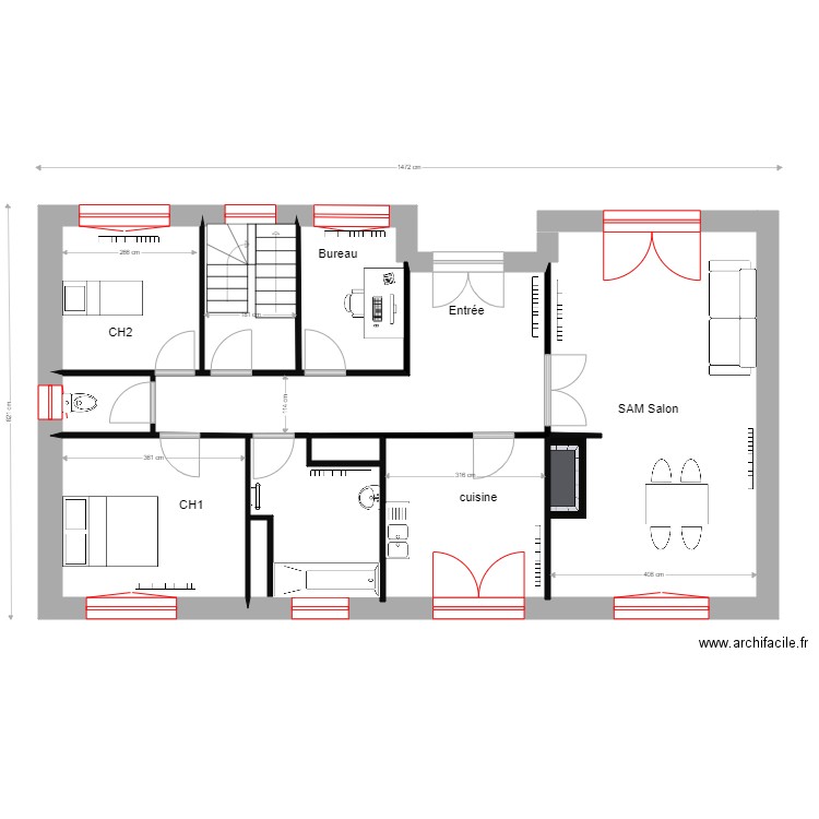 Teyssier Ste sigolène1. Plan de 0 pièce et 0 m2