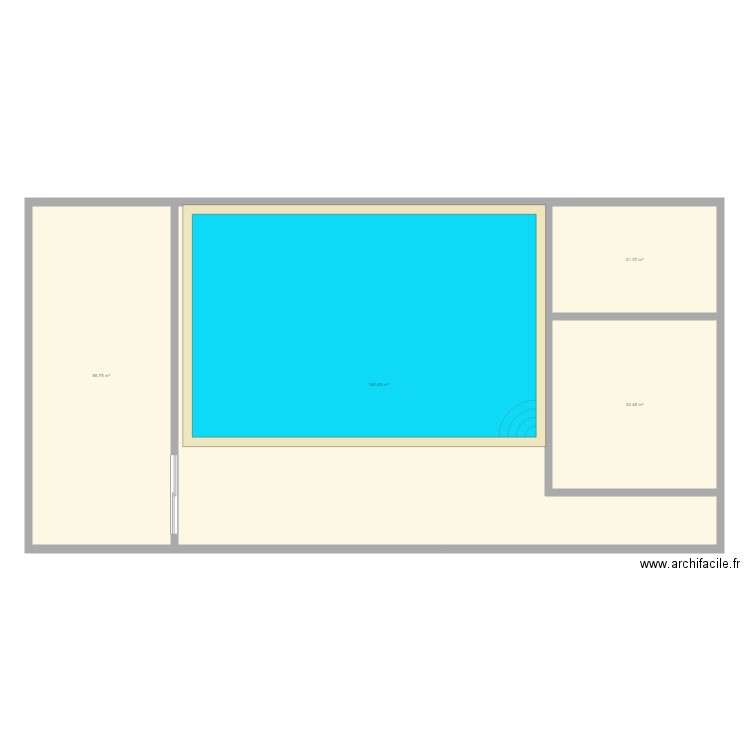 piscine concept d o2. Plan de 0 pièce et 0 m2