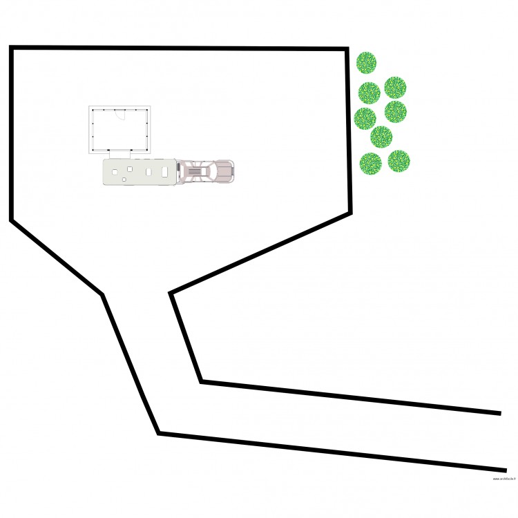 abrie moustiquaire 12 x 16. Plan de 2 pièces et 39 m2