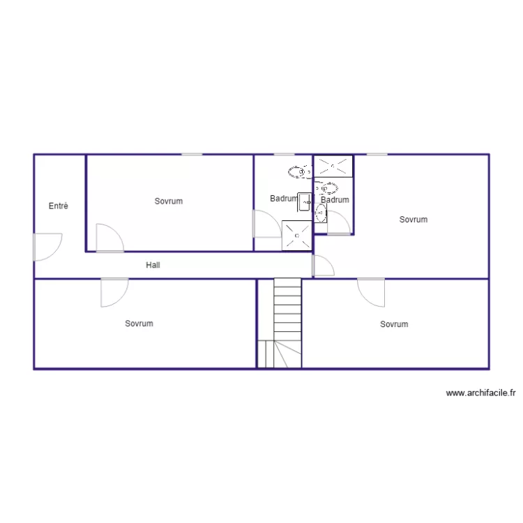 Planritning Los Balcones plan 0. Plan de 