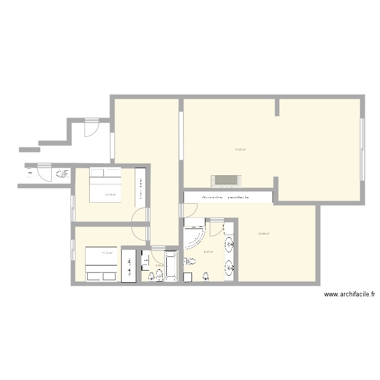 home. Plan de 0 pièce et 0 m2