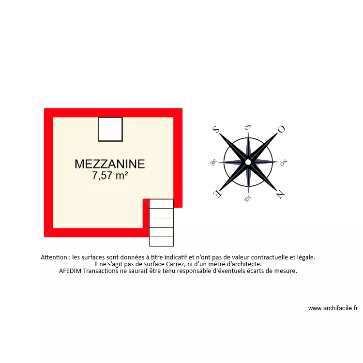 BI8167 MEZZANINE. Plan de 