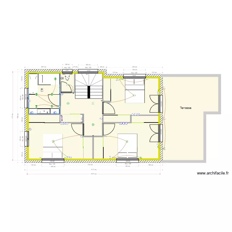 Sch&eacute;ma &eacute;lectrique. Plan de 