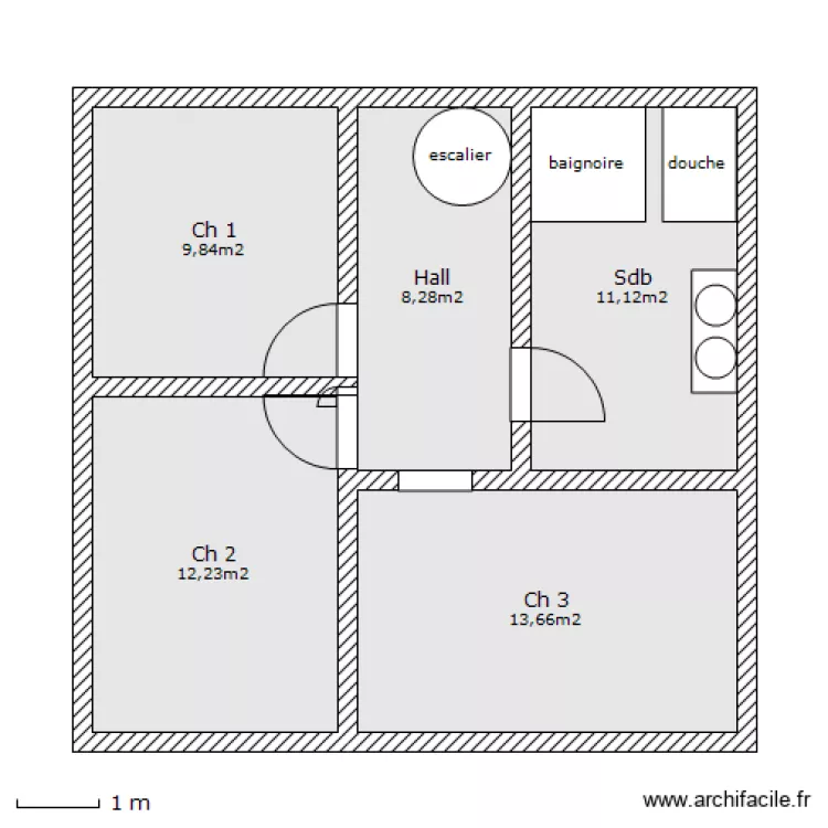 MAISON LM ETAGE. Plan de MAISON LM ETAGE. Plan de