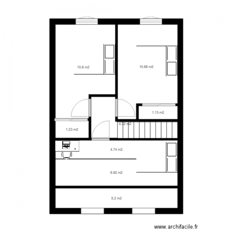 le mené. Plan de 0 pièce et 0 m2