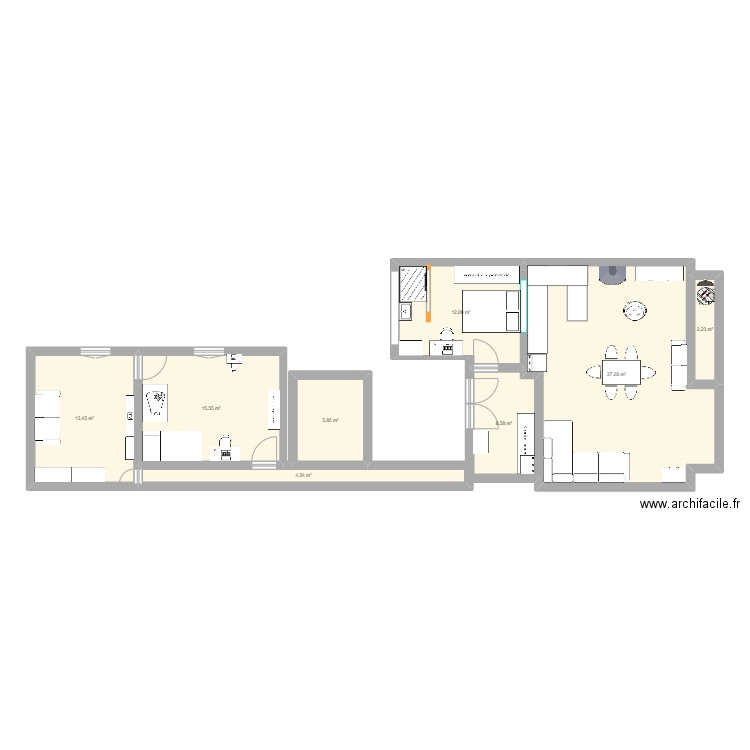 project 17bis. Plan de 0 pièce et 0 m2