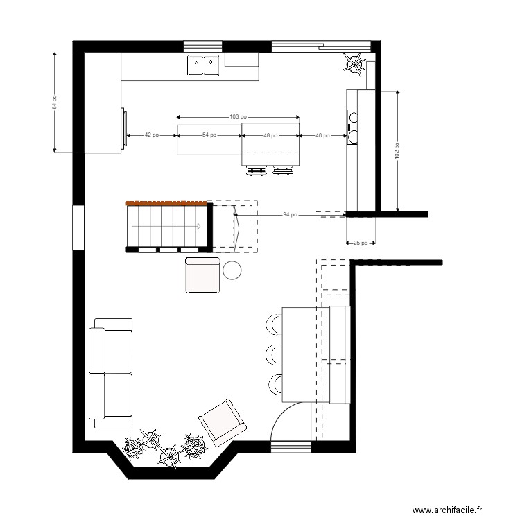 lefort rdch4. Plan de 0 pièce et 0 m2