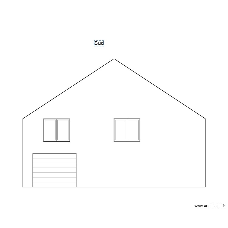 sud delthier. Plan de 0 pièce et 0 m2