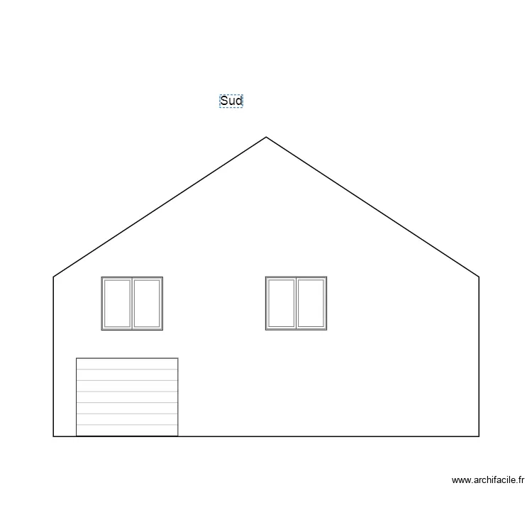 sud delthier. Plan de 