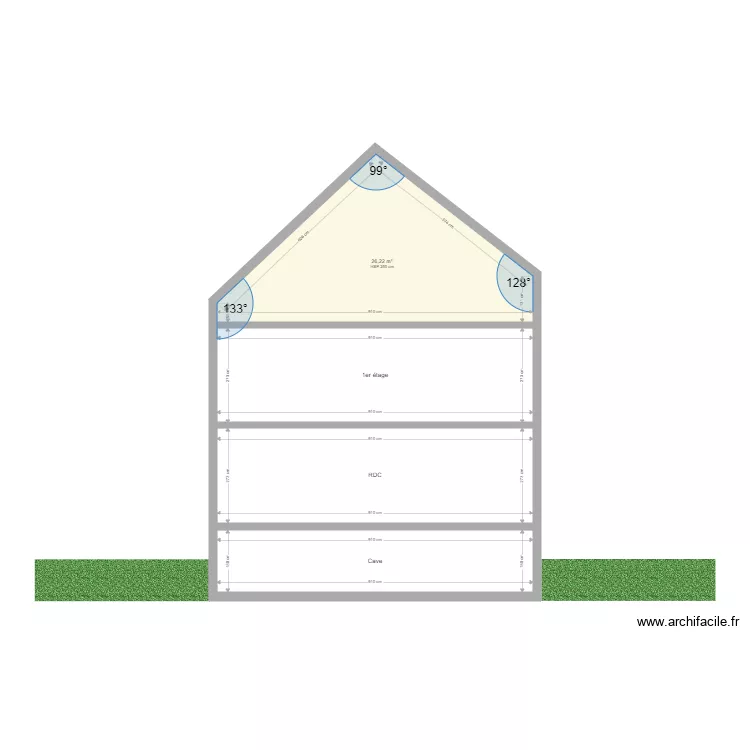 Plan coupe muzillac. Plan de Plan coupe muzillac. Plan de