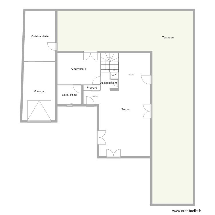 Jebabli niv 1. Plan de 0 pièce et 0 m2
