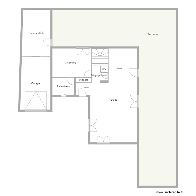 Jebabli niv 1. Plan de 