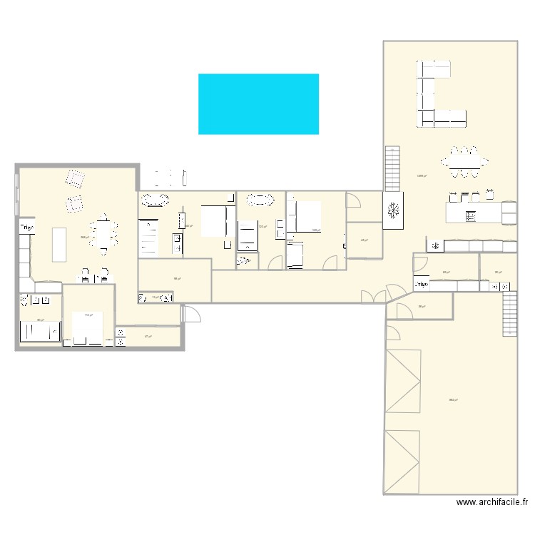 varenne projet 1 etage 3845. Plan de 0 pièce et 0 m2