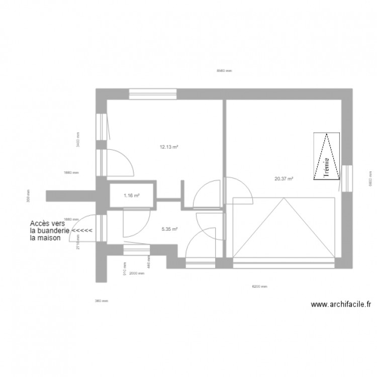 Garage Moustier Projet Final Banque. Plan de 0 pièce et 0 m2