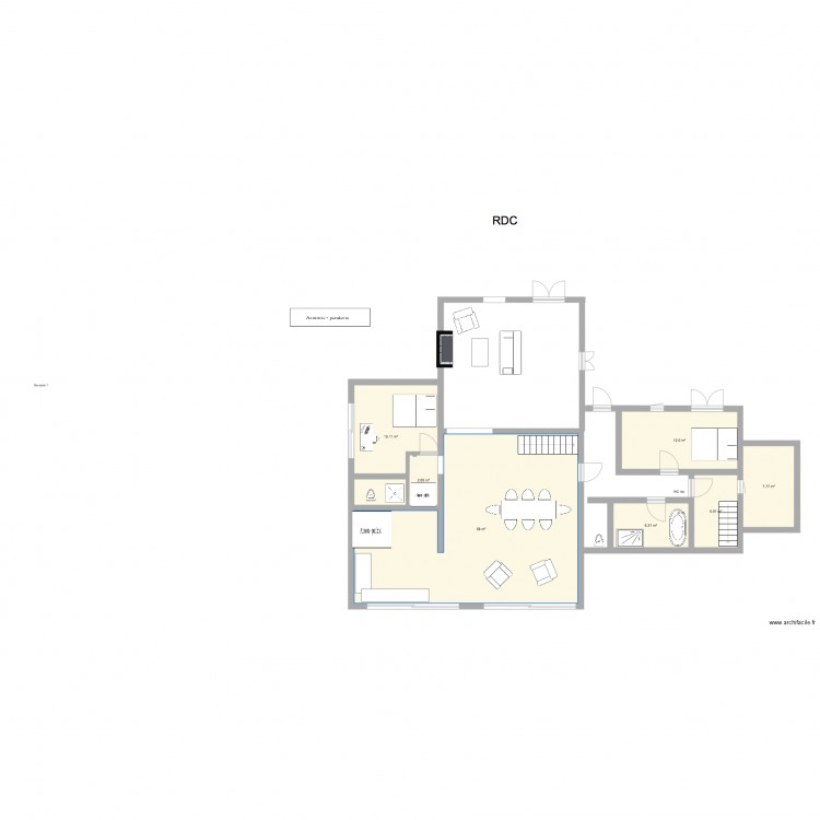 talmont RDC V7. Plan de 0 pièce et 0 m2