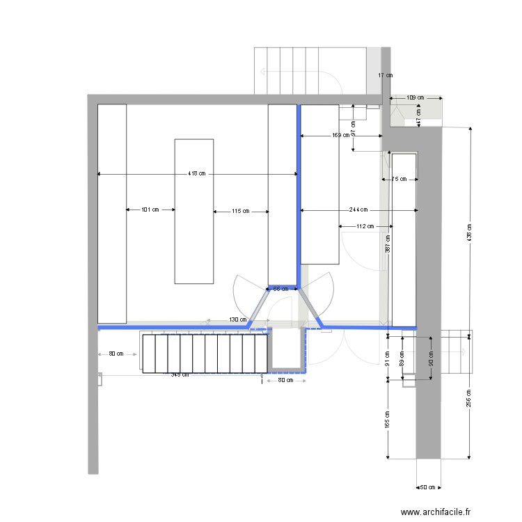 niveau2 modifié. Plan de 0 pièce et 0 m2