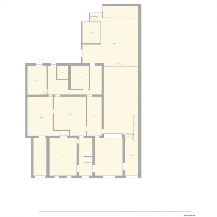 terrasse . Plan de 0 pièce et 0 m2