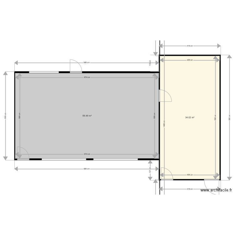 club house1. Plan de 0 pièce et 0 m2