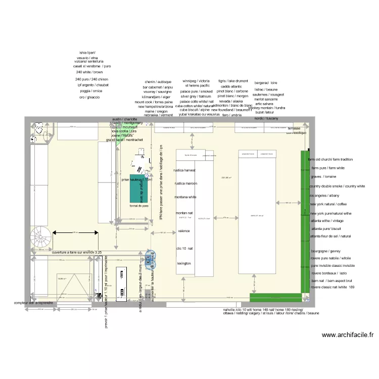 implantation DEFINITIF la seyne. Plan de 