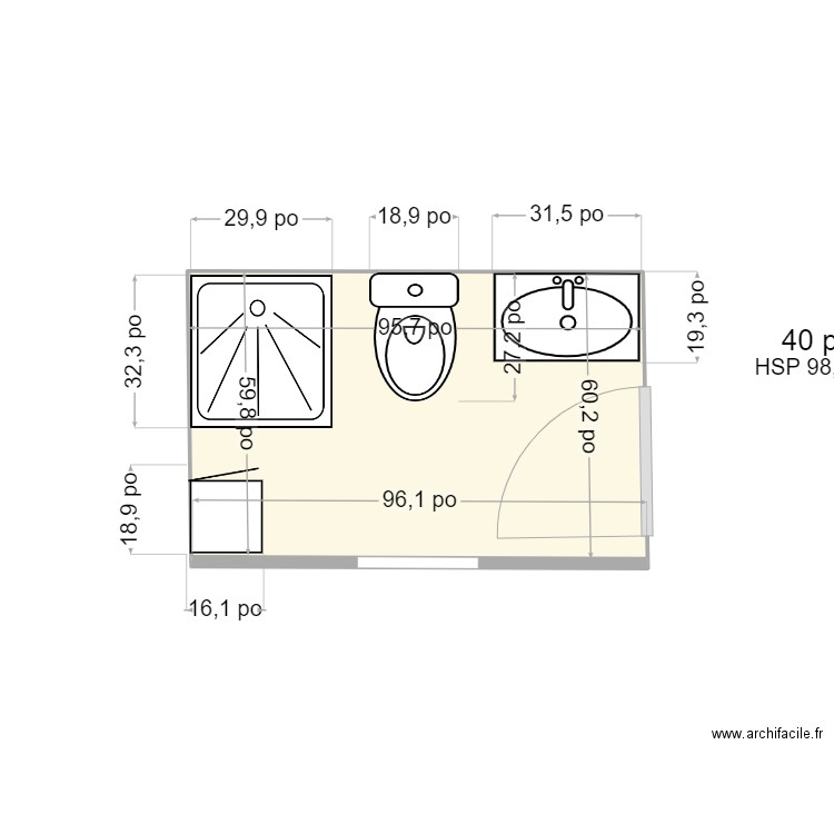 cabane. Plan de 0 pièce et 0 m2