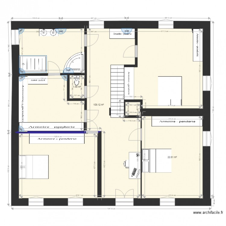 chez moi 21 janvier 2017 bis. Plan de 0 pièce et 0 m2