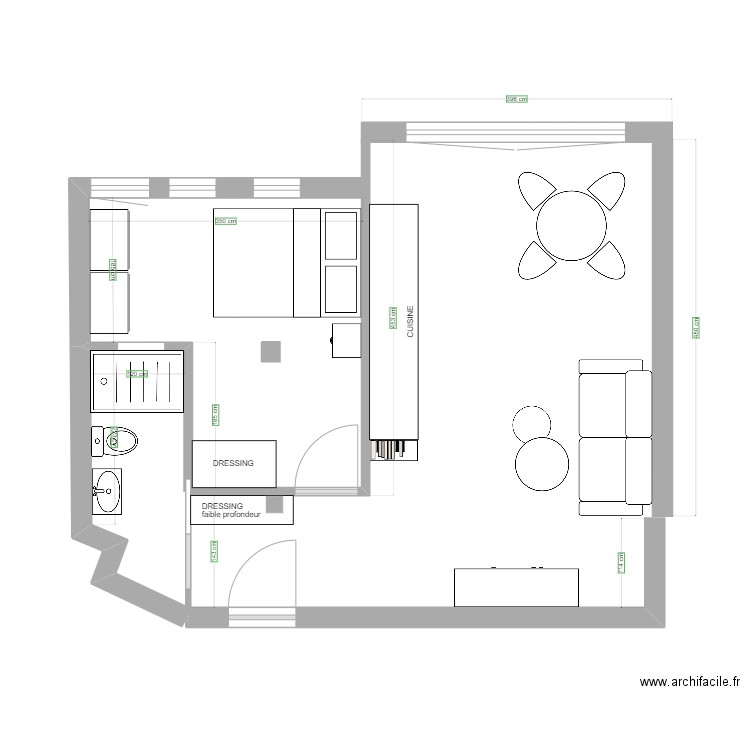 appt Alicia 2. Plan de 0 pièce et 0 m2